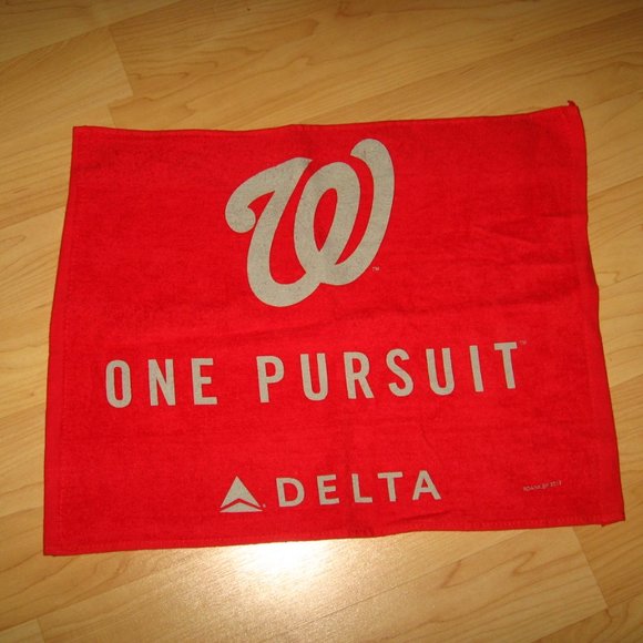 ✈️⚾️ Washington Nationals Delta Airline Rally Rag Towel - Picture 2 of 4
